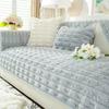 Rabbit Plush New Chinese Sofa Cushion Winter Thickening Non-slip New Sofa Cover Cover Towel