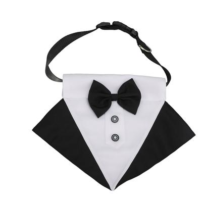 Hunde Smoking mit D-Ring Nylon Waschbar Hautfreundlich Hunde Hochzeitskragen Für Neujahrsparty Geburtstag