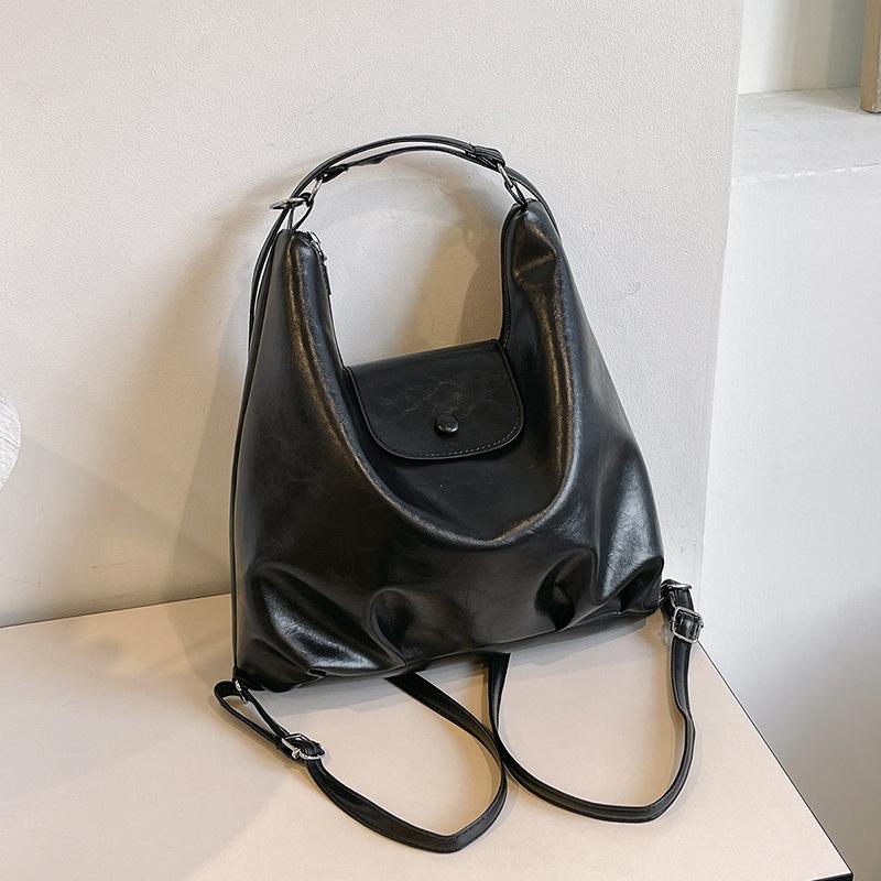 Tote bag women's 2025 new large-capacity commuter backpack design sense niche shoulder bag lightweight travel backpack