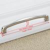 KAK Zinc Alloy Modern Cabinet Handles Kitchen Cupboard Door Pulls Drawer Knobs Handles Wardrobe Pulls Furniture Handle