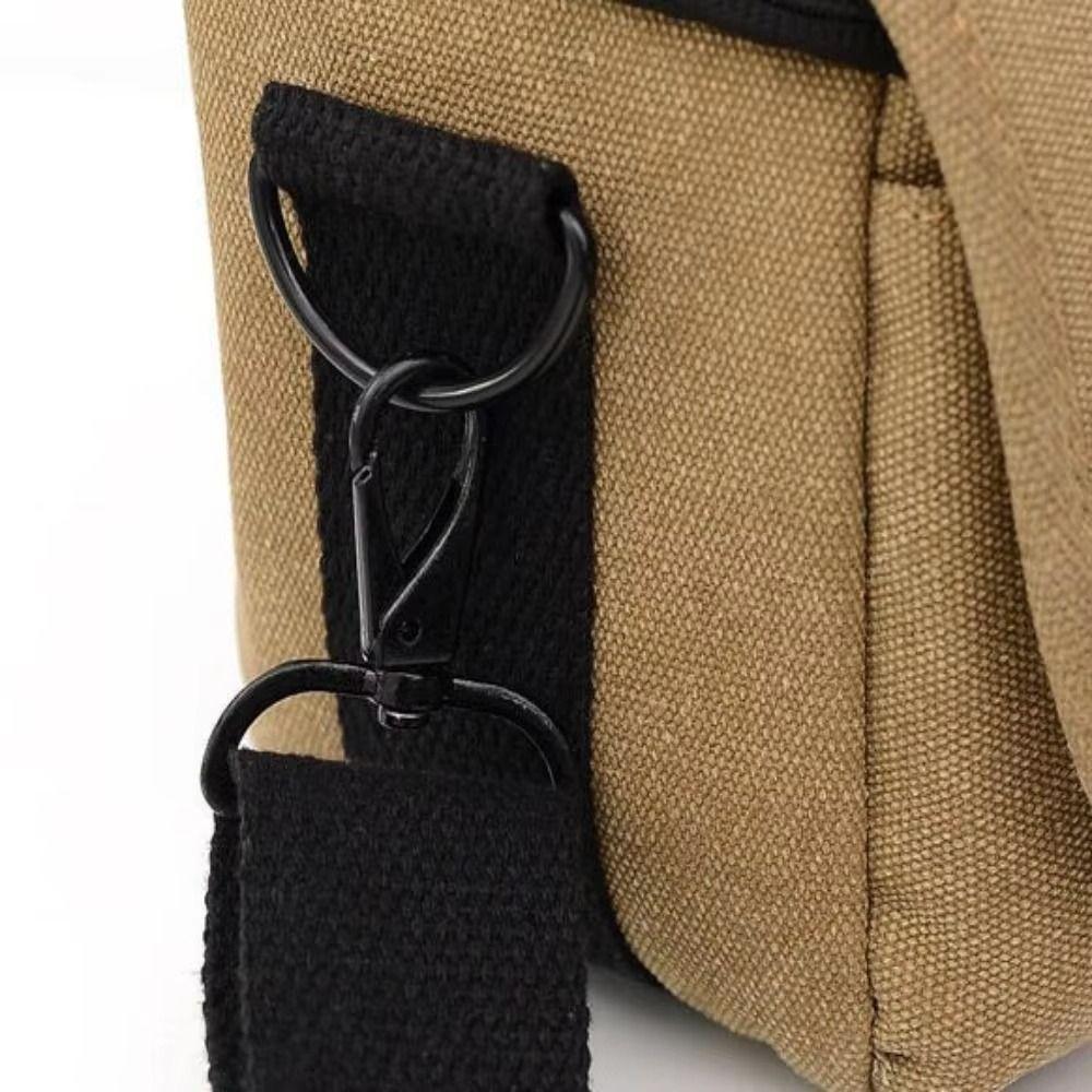 Waterproof Storage Pouch Canvas Digital Shoulder Pouch Multi-Functional Camera Video Bag  Outdoor