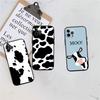 HK16 Cartoon Art Cow Soft Shell Phone Case for Huawei Mate 20 P Smart+ P20 P30 Lite Pro Y5p Y6p Y6s Y7a Y8p Y8S Y9 Prime Y9A Y9S
