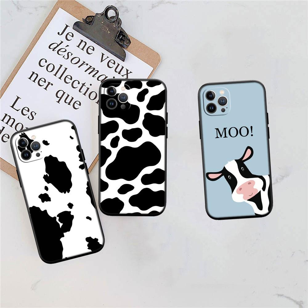 HK16 Cartoon Art Cow Soft Shell Phone Case for Huawei Mate 20 P Smart+ P20 P30 Lite Pro Y5p Y6p Y6s Y7a Y8p Y8S Y9 Prime Y9A Y9S