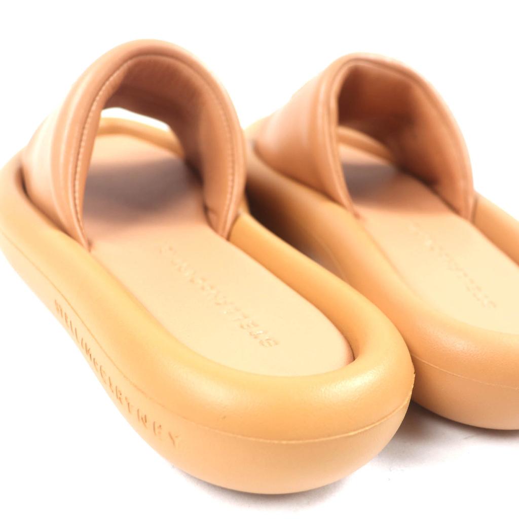 Ausgezeichnete Stella McCartney Sandalen Braun Kunstleder Damen 36 810050 Gebraucht