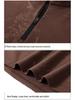 Plus-Size Men's High-End Fleece Half-Zip Stand Collar Long Sleeve Warm Winter Base Layer Shirt