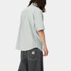 Carhartt WIP SS24 S/S Braxton Shirt Solid Color Loose Fit Short Sleeve Shirt With Front Pocket Unisex Shirts Park-Green I031454-25H-XX