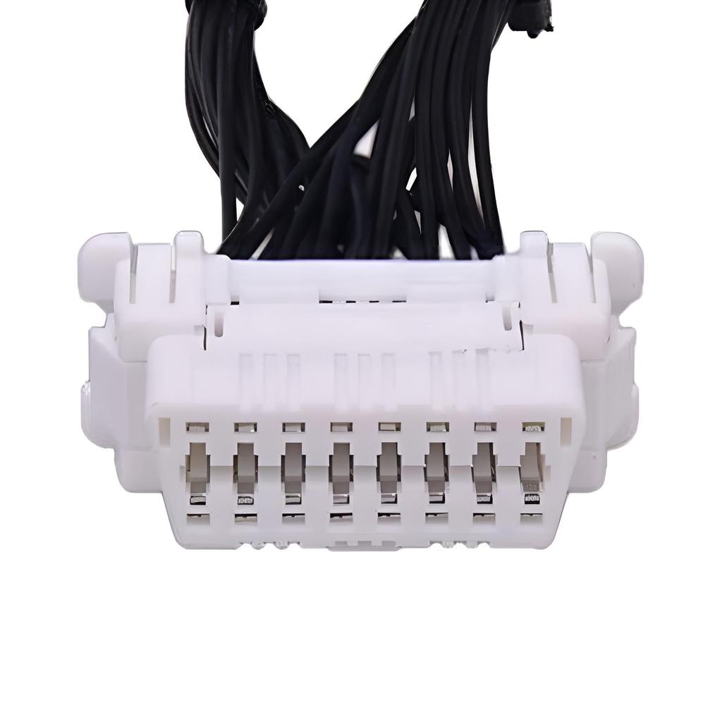 MIMIA OBD2 16-Pin Branch Connection Harness for Radar, 2-Port Dashcams, and Security