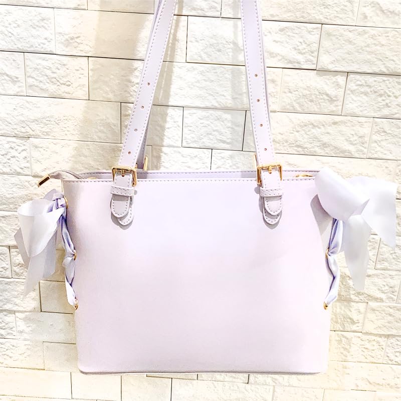 G-Trigger [FUYUUNEKO] Ita Bag with Side Ribbons, Floating Cat MILKDOLLY Fuyuneko Lavender [Parallel Import]