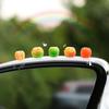 Orange Mini Car Ornaments for Rearview Mirror & Center Console Decor