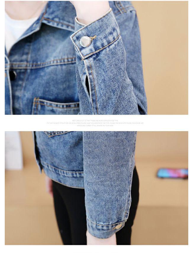 Women's Slim-Fit Versatile Vintage Denim Jacket - Korean Style for Spring/Autumn 2025
