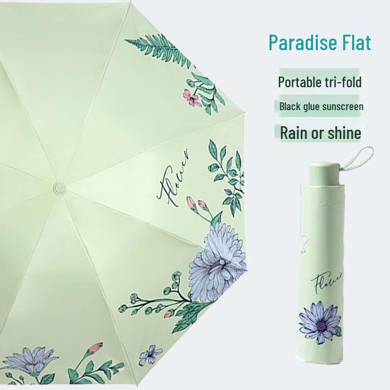 

Paradise Three-Fold Automatic Sun & Rain Umbrella