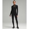 Lululemon Merino Wool Blend Base Layer Half Zip Black