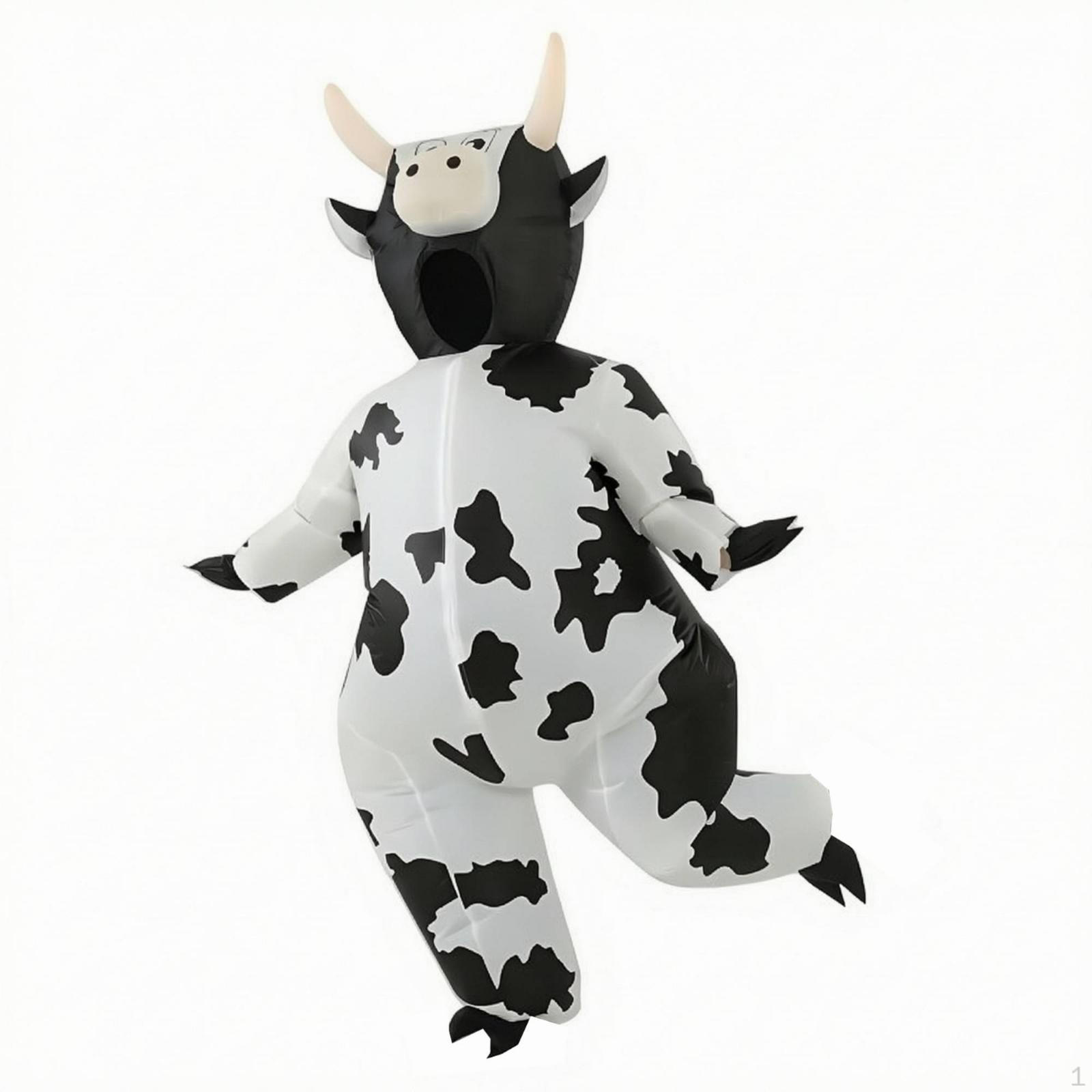 Halloween Inflatable Cow Costume Funny Lightweight
