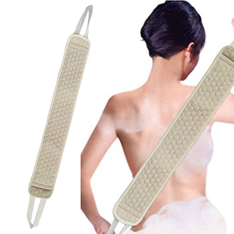 Long Lasting Body Scrubber With Gentle Exfoliations Tool For Back Cleansing And Stress Relief In Bathroom Storage