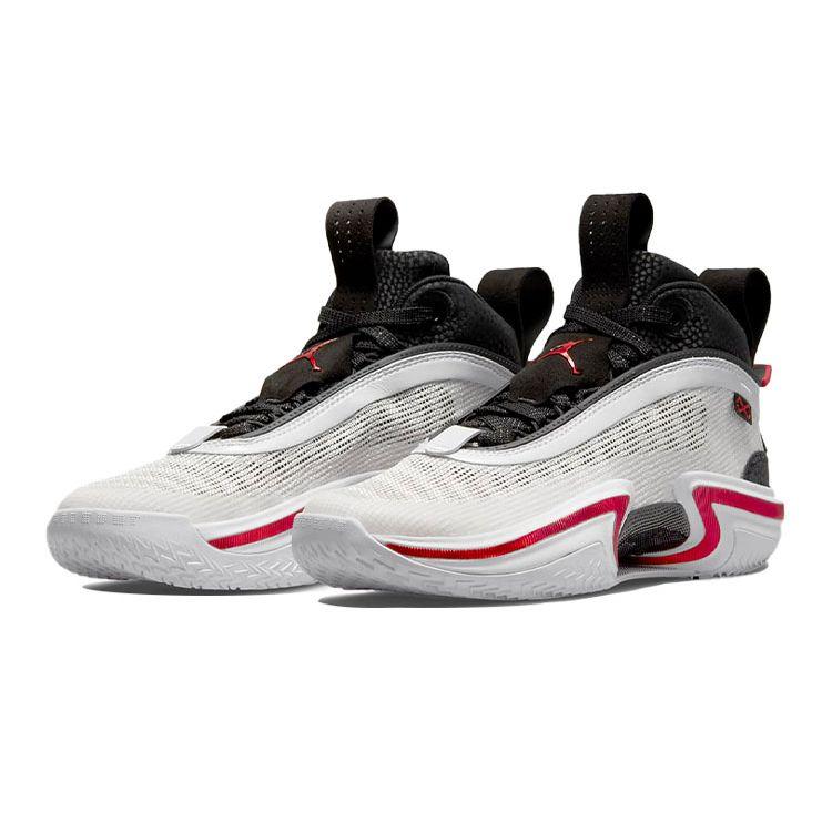 Air Jordan 36 GS Energia Psychiczna Buty Dziecięce Biały Uniwersytecki Czerwony Czarny DA9054-100