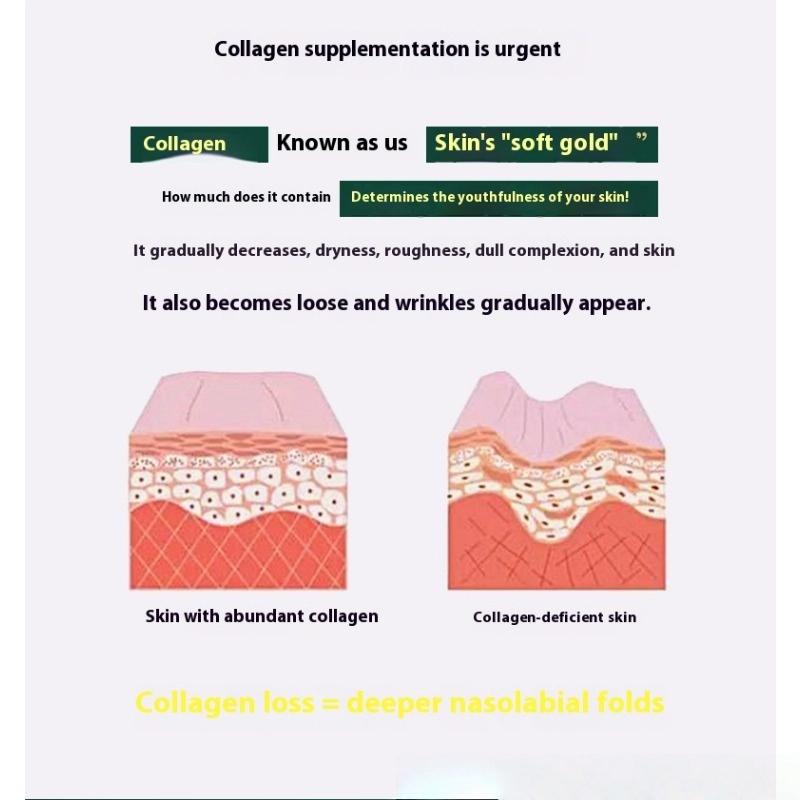 Algen Kollagen Kristallmaske Feuchtigkeitsspendende Transparente Maske Füllmaske Anti-Falten Leichte Streifenmaske