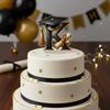 2D Flat Graduation Decorations Alphabet Design Desktop Ornament Graduation Gifts  Office Decoration