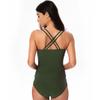 TUINANLE Tankini Damen Sommer Brustpolster Badeanzug Lady Zweiteilige Badeanzüge