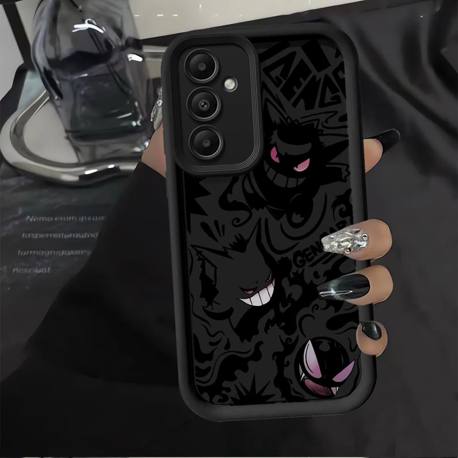 

Pokemon Gengar Case for Samsung Galaxy A56 A24 A55 A32 A35 A52 A25 A26 A21s A73 A22 A36 A54 Phone Cover Galaxy A21s