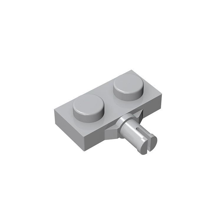 Domestic Splicing Building Block Automobile Single Side With Bolt Wheel Shaft Parts Single Shaft Short 1X2 Jack Board No. K21445