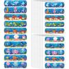 10Pcs Starry Night Sky Mermaid Horse Band Aid Cartoon Wound Plaster for Kids Children Girls Rising Patch Adhesive Bandages