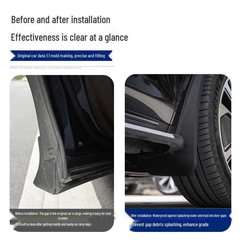 BYD Tang Pedal Mudguard - Specially Widened and Enlarged
