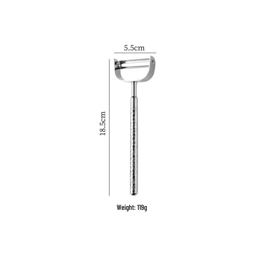 Round Diamond Cutlery Set: 304 Stainless Steel Steak Knife, Fork, Spoon, Spatula, Ladle, Slotted Spoon, Frying Spatula.