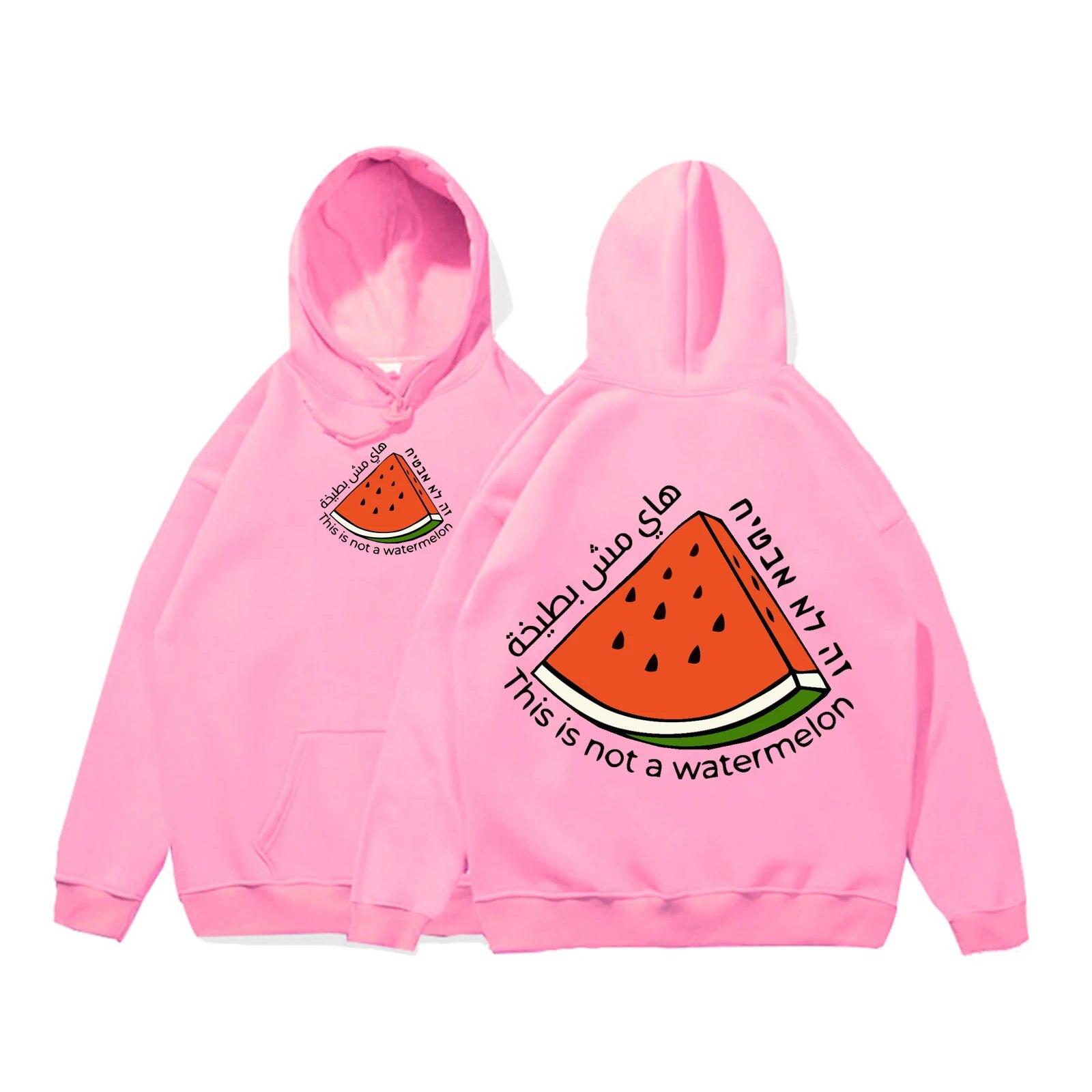

Толстовка с капюшоном This Is Not A Watermelon Palestine Collection для женщин унисекс в стиле Харадзюку, пуловер в стиле хип-хоп, топы, уличная одежда унисекс XL