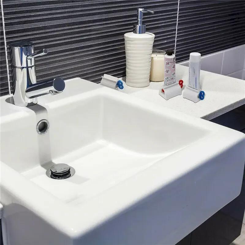 Tooth Cleaning Accessories Bathroom Supply Easy Dispenser Rolling Holder Plastic Toothpaste Squeezer Tube 1Pcs Home