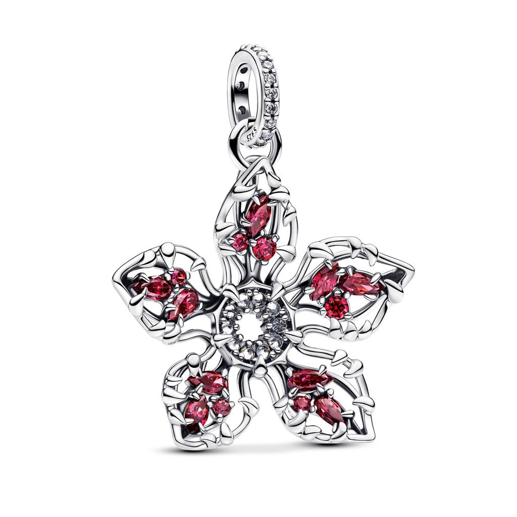 New Copper Charm Fit Original Bracelet Accessories Women Jewelry Spring Blossoms Series Cannibal Flower Rose