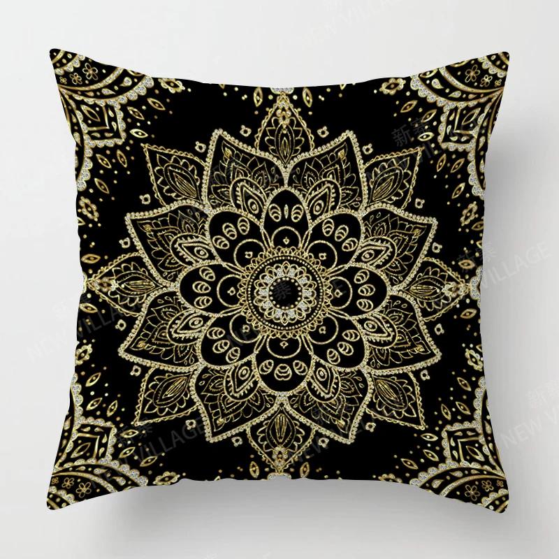 Nordic Fall Home Decor Throw Pillowcase Sofa Cushion Cover Modern 45x45cm 45*45 50x50 60x60cm 40x40 Boho Living Room Aesthetics