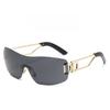 Unisex Frameless Sunglasses With Uv400 Protection For Fashion Travel And Outdoor Activities