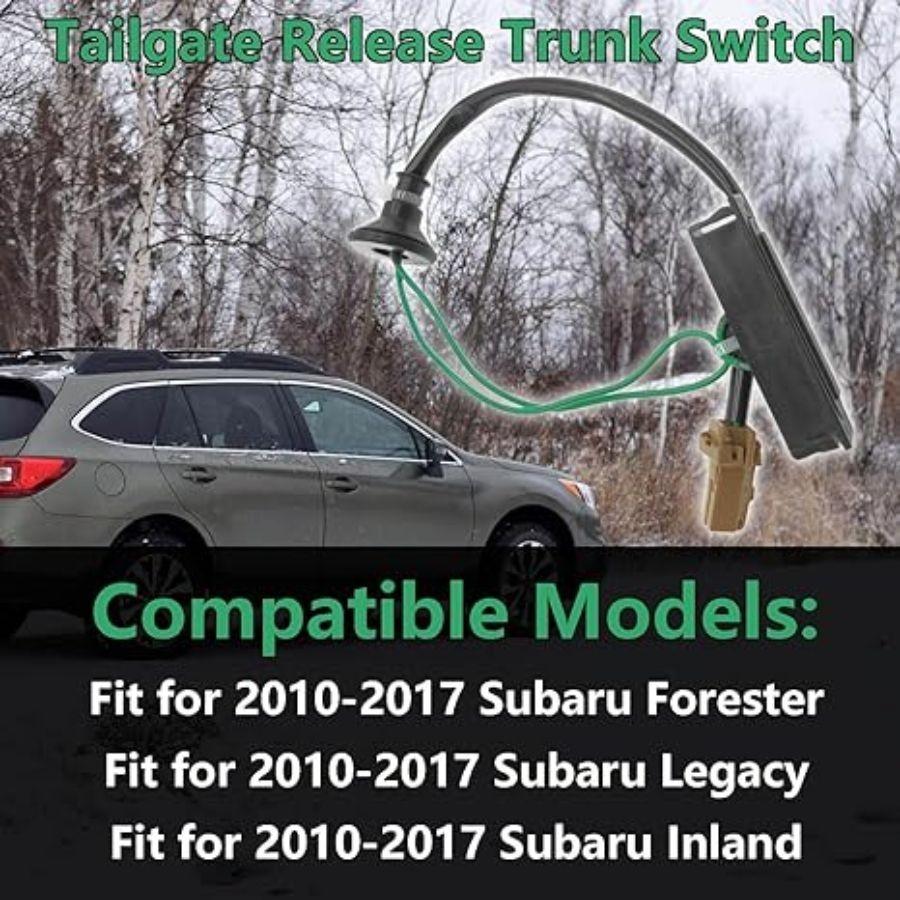 Rear Trunk Hatch Release Switch Compatible with 2010-2017, Hatch Button Trun