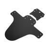Mudguard Set, Front and Rr Tire Mudguards with Cable Ties, for Most  s Black Plastic