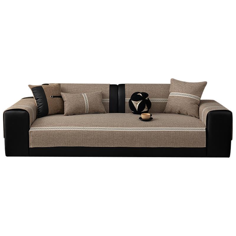 New Sofa Cushion, Universal In All Seasons, Non-Slip Seat Cushion, Simple Modern Anti-Cat Scratch Sofa Cover Cover Cloth Towel