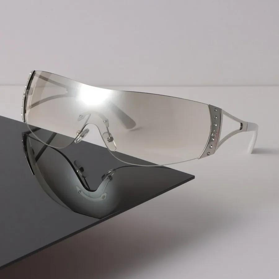 Luxury Mirror Square Sunglasses Women Men Designer Sun Glasses Retro Female Male Casual Colors