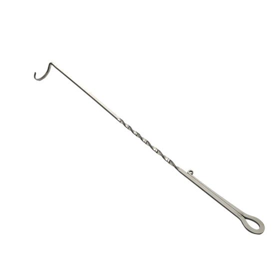 

Пигтейл Флиппер Нержавеющая сталь Гриль Лопатка Крюк Эргономичный Мясо Переворачиватель Крюк Для Гриля Стейк Ребра Курица Кухонные Аксессуары Для Барбекю 1pc