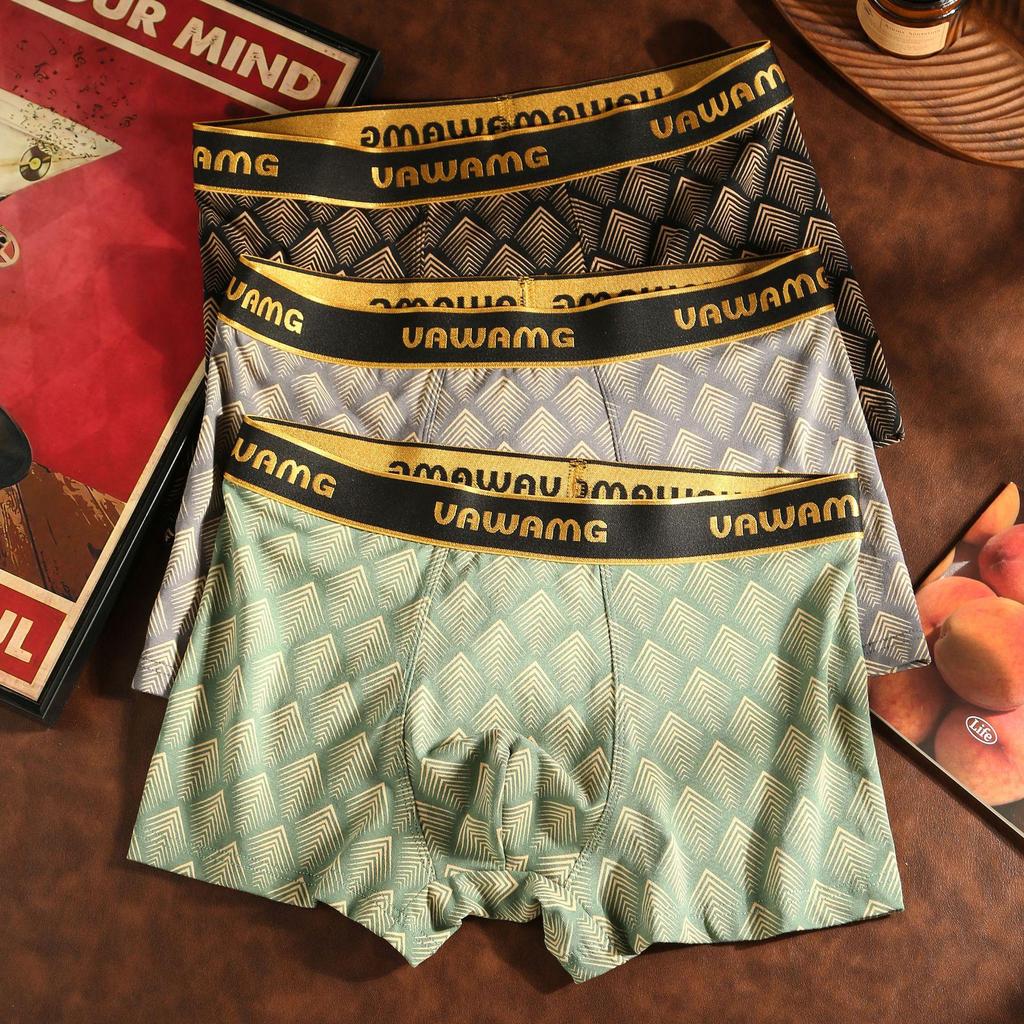 Premium Herren Antibakterielle Baumwoll-Boxerbriefs - Atmungsaktiv, Bequem, Übergröße Jugendshorts