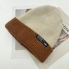 Unisex Autumn Winter Knitted Hat Soft Thickened Woolen Hat Warm Breathable Beanies Hat Women Men