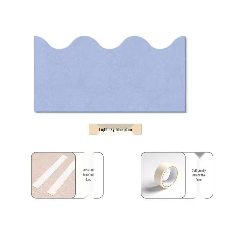 Soft Upholstered Headboard Felt Wall Sticker: Anti-collision Decorative Wall Guard for Bedroom