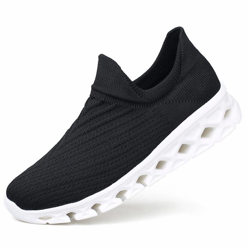 Мужская модная дышащая легкая уличная обувь для спорта и отдыха большого размера — фото 25