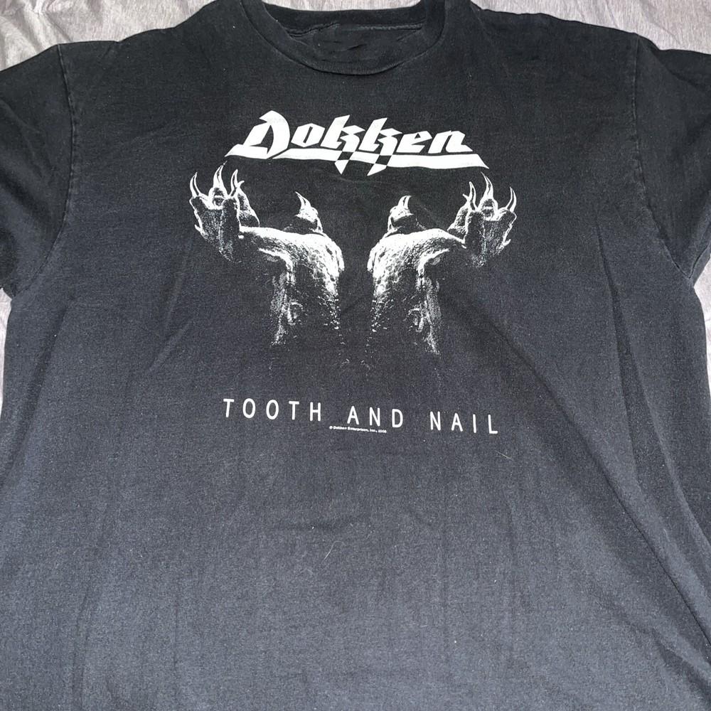 New DOKKEN Tooth and Nail Gift Family Unisex S-235XL T-Shirt TH354 Unisex T-Shirt XXXL