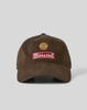 HUMAN N CAT Pound 3 Cotton Washed Ball Cap [Brown]