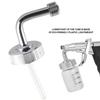 Elbow Tube Connector Airbrush Accessory for Handheld Water Oxygen Sprayer Micro Face Moisturizing Spray Machine