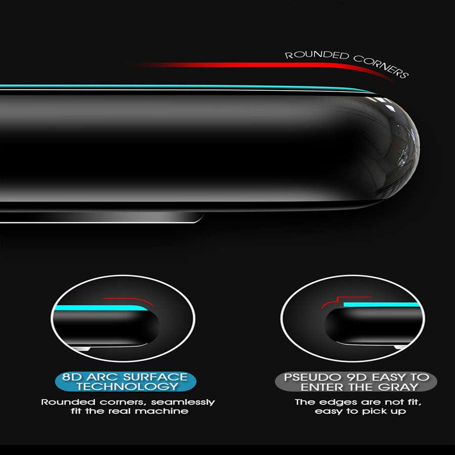 Buy 8D Full Cover Protective Screen Protector Tempered Glass For iPhone ...