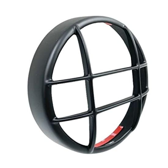 Protector de faro Diabolus para Honda Hunter Cub CT125 CT30 Diablo Custom Works cubierta de faro Patrón Horizontal Para CT125