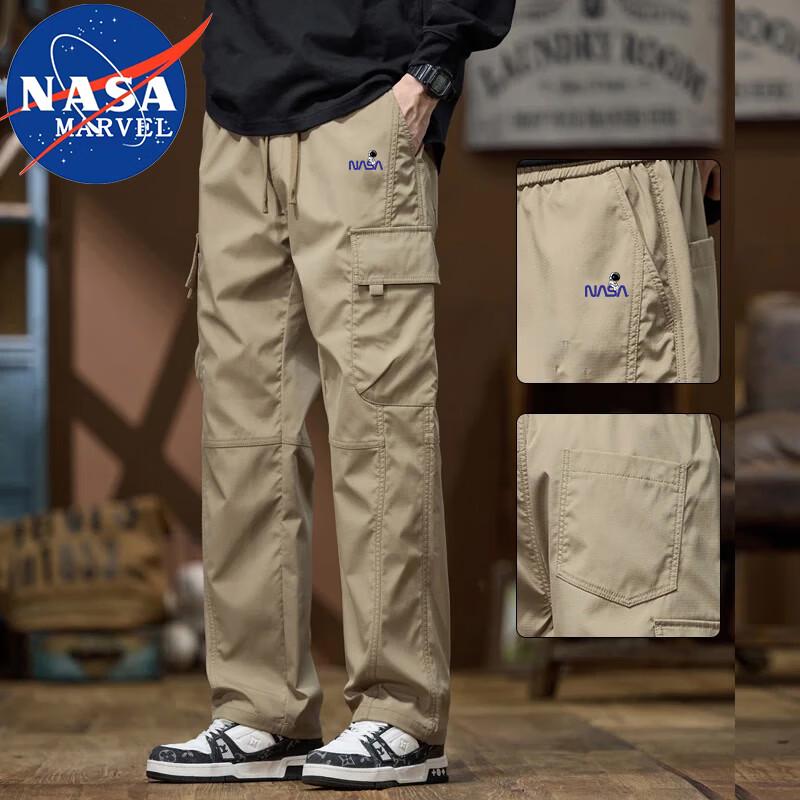 Мужские повседневные брюки карго NASA MARVEL 3XL хаки