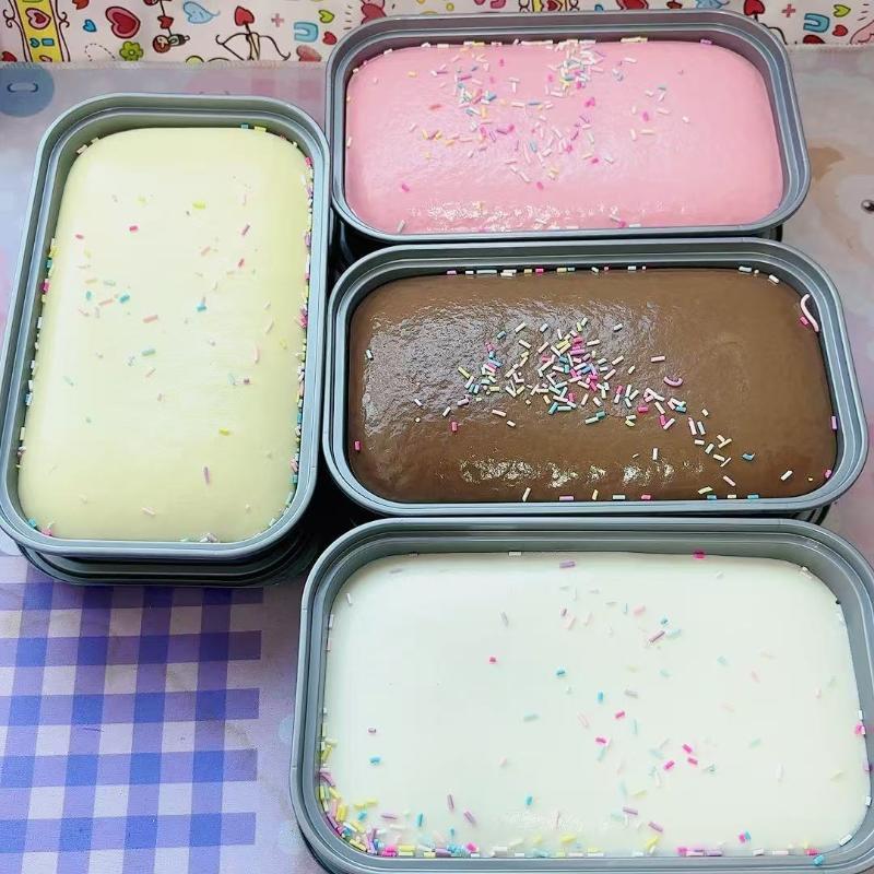 עוגת קופסה צעצוע סקווישי עלייה איטית ללא BPA צעצוע פידג'ט ללחיצה הקלה על מתח לילדים מבוגרים מתנות למסיבות
