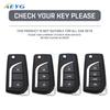 Tpu Car Key Case Cover Shell Fob For Toyota Camry Levin Corolla Reiz Highlander Toy48 Blade Key Chain Accessories