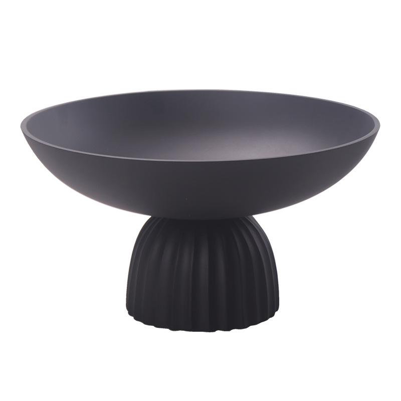 Nordic Minimalist High-Footed Fruit Bowl & Coffee Table Tray for Modern Décor